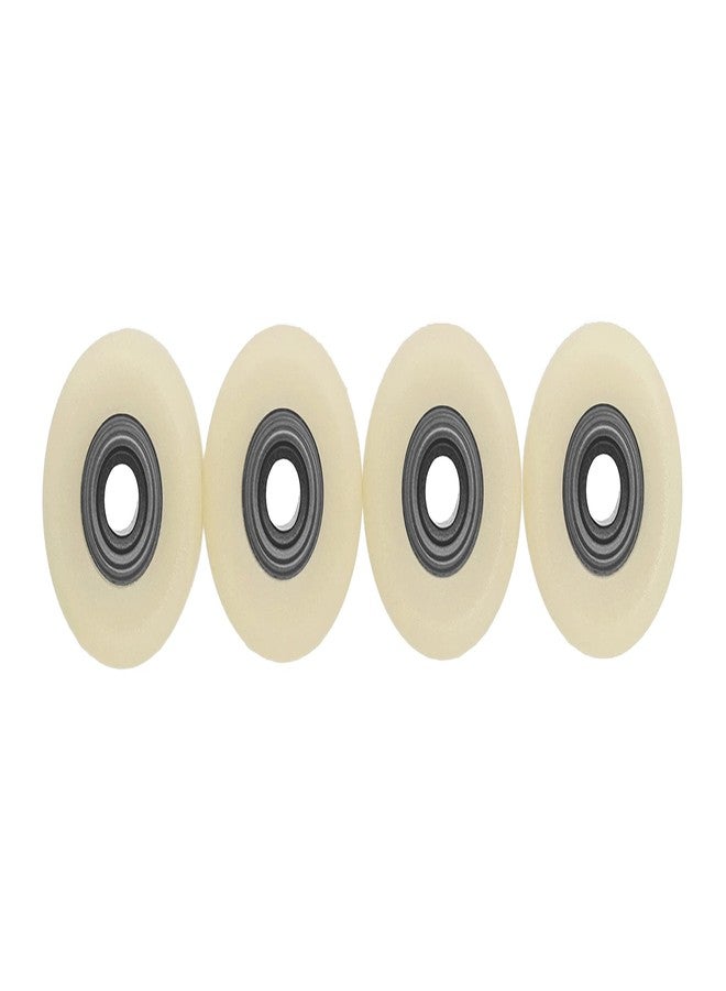 ضبط خشب الساج عجلات لوح التزلج الصغيرة Teak Tuning Apex 61D المصنوعة من اليوريثان - شكل صغير، قطر 6.6 مم - محامل ABEC-9 Stealth - صنع في الولايات المتحدة الأمريكية - لون بني فاتح - Image 3